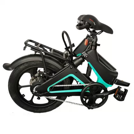 Battery Folding Electric Bicycle 16 Inch Scooter Power Assist Electric Motorcycle Electric Vehicle