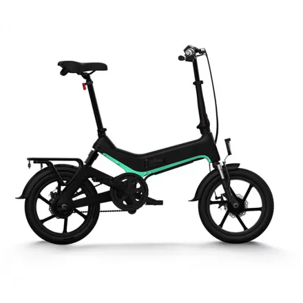 Battery Folding Electric Bicycle 16 Inch Scooter Power Assist Electric Motorcycle Electric Vehicle