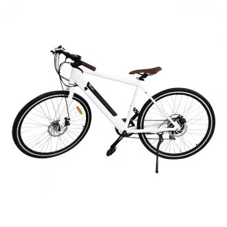 Aluminum Alloy Electric Bicycle Power Assisted Anti Slip Double Disc Brake Finger Shift Electric Mountain Bike With Large Capacity Battery