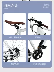 Aluminum Alloy Electric Bicycle Power Assisted Anti Slip Double Disc Brake Finger Shift Electric Mountain Bike With Large Capacity Battery