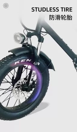 Shock Absorption Anti Slip Power Assist Electric Bicycle 250W Off Road Vehicle Smart Mountain Bike Aluminum Alloy Snowmobile Lithium Battery