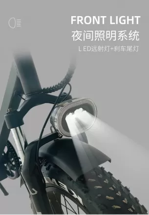 Shock Absorption Anti Slip Power Assist Electric Bicycle 250W Off Road Vehicle Smart Mountain Bike Aluminum Alloy Snowmobile Lithium Battery