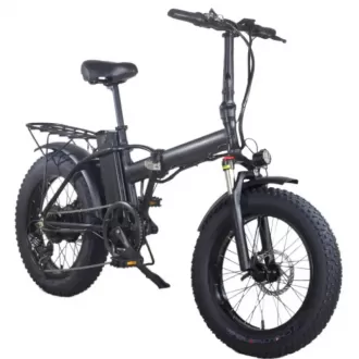 20 Inch Lithium Battery Foldable 4.0 Wide Tire Snow Beach Electric Travel Bicycle