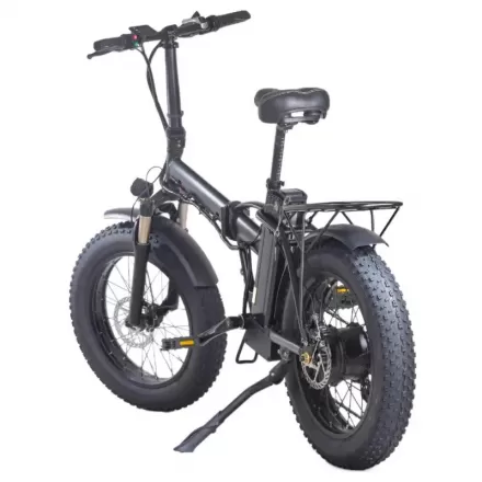 20 Inch Lithium Battery Foldable 4.0 Wide Tire Snow Beach Electric Travel Bicycle