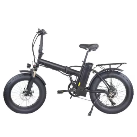 20 Inch Lithium Battery Foldable 4.0 Wide Tire Snow Beach Electric Travel Bicycle