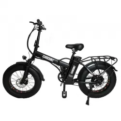 20 Inch Lithium Battery Foldable 4.0 Wide Tire Snow Beach Electric Travel Bicycle
