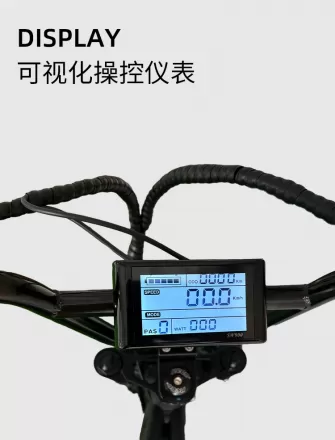 Aluminum Alloy Power Assist Electric Bicycle Disassembly Pedal Shock Absorption Front Fork Portable Off Road Mountain Bike Lithium Battery Motor
