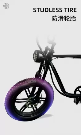 Aluminum Alloy Power Assist Electric Bicycle Disassembly Pedal Shock Absorption Front Fork Portable Off Road Mountain Bike Lithium Battery Motor