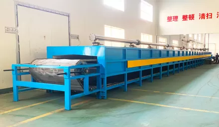 Great Larger Mesh belt kilns High Temperature Resistance Furnace Continuous Heat Treatment Furnace Atmosphere Protection Mesh Belt  Furnace