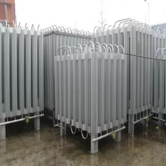 High Quality Air Temperature Heated Vaporizer Ambient Steam Liquefied Gas Air Vaporizer