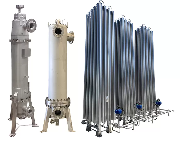 Industrial LNG Lin Cryogenic Vaporization Ambient Air Vaporizer for Ng Natural Gas Station