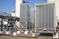 Industrial LNG Lin Cryogenic Vaporization Ambient Air Vaporizer for Ng Natural Gas Station