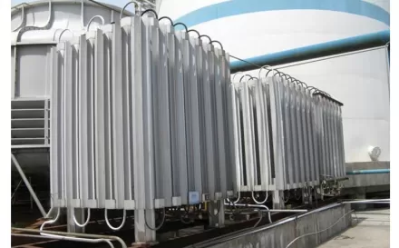 Industrial LNG Lin Cryogenic Vaporization Ambient Air Vaporizer for Ng Natural Gas Station