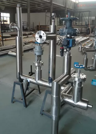 Liquid Helium Cryogenic Transport Pipeline for Cryogenic Process