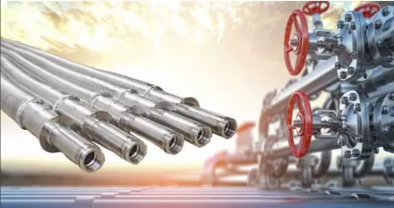 SUS304 Stainless Steel LNG Transfer Cryogenic Vacuum Insulated Pipeline