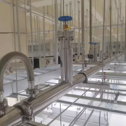 SUS304 Stainless Steel LNG Transfer Cryogenic Vacuum Insulated Pipeline