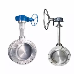 Cryogenic 3 Piece Pn16 Pneumatic Control Actuator Motorized Flange 3 Way High Pressure Stainless Steel Industrial Cryogenic Lifting Check Valve Eccentric Semi Ball Valve
