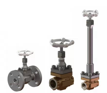 Stainless Steel Peek Seal Cryogenic Pneumatic Ball Valve