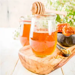 100% Pure Natural Wildflower Honey Acacia Honey（Golden Amber Color）