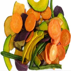 Healthy Vegetable Snacks Vacuum Fried Carrot VF Vegetable Chips