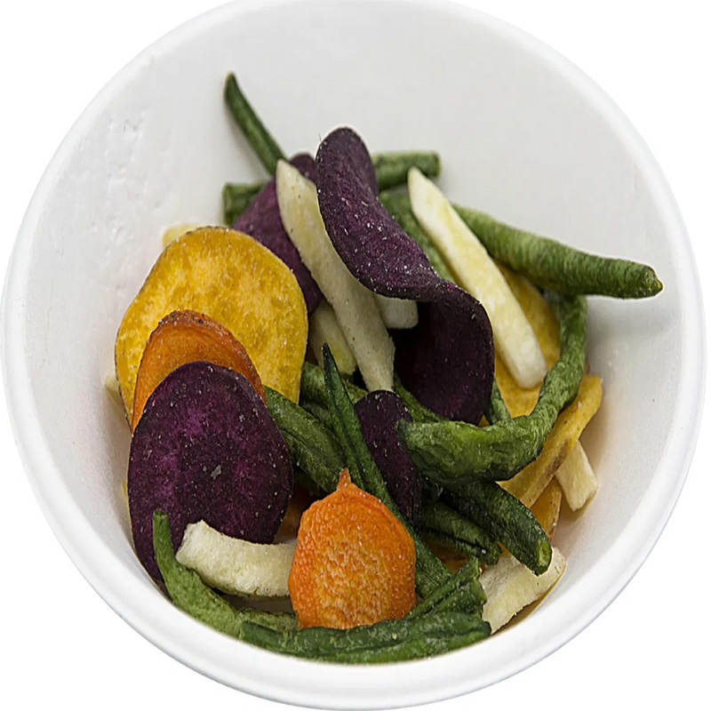 Fried Vegetables Chips Vacuum Fried Purple Sweet Potato Chips