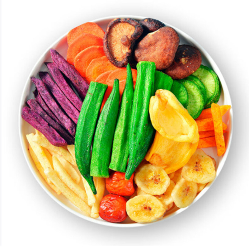 Vacuum Fried Frozen Crispy Dehydrated Ready-to-Eat Vegetable Snacks